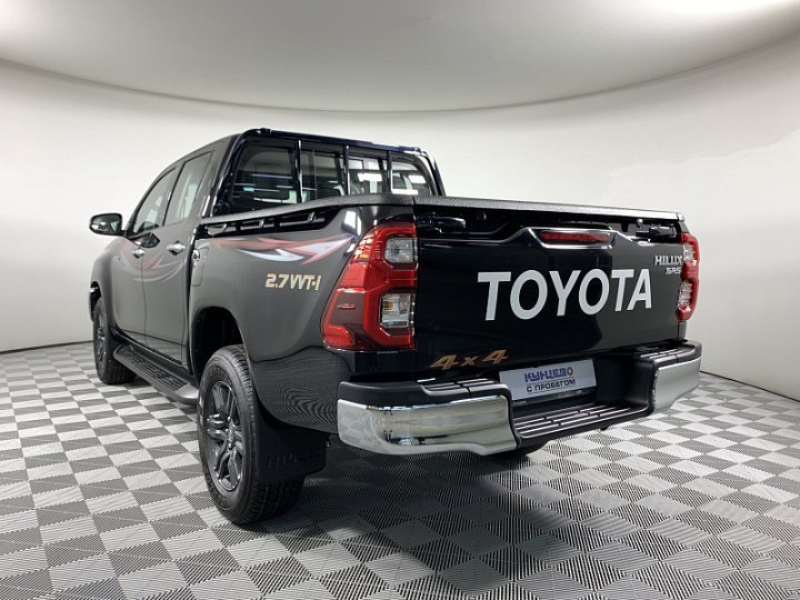 TOYOTA Hilux 2.7, 2022 года, Автоматическая, ЧЕРНЫЙ