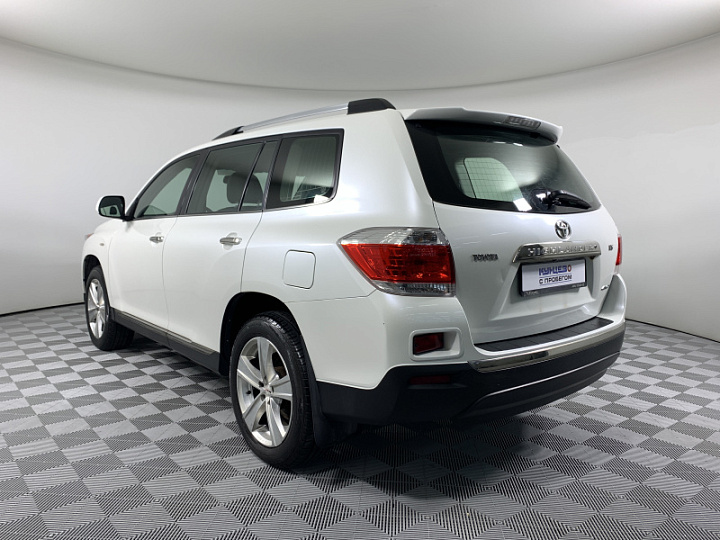 TOYOTA Highlander 3.5, 2010 года, Автоматическая, БЕЛЫЙ
