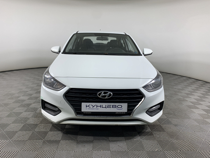 HYUNDAI Solaris 1.6, 2018 года, Автоматическая, БЕЛЫЙ