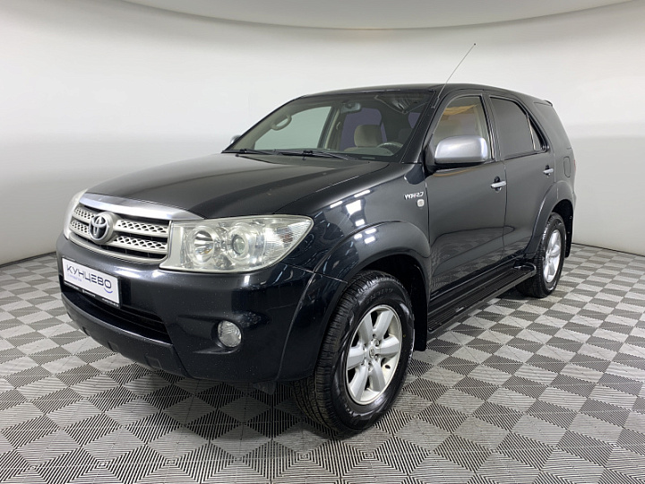 TOYOTA Fortuner 2.7, 2011 года, Автоматическая, ЧЕРНЫЙ