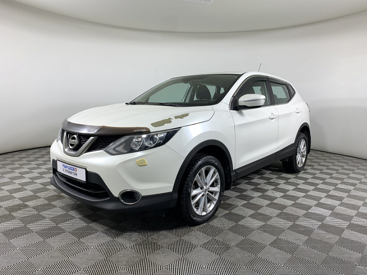 NISSAN Qashqai 2, 2014 года, Вариатор, БЕЛЫЙ