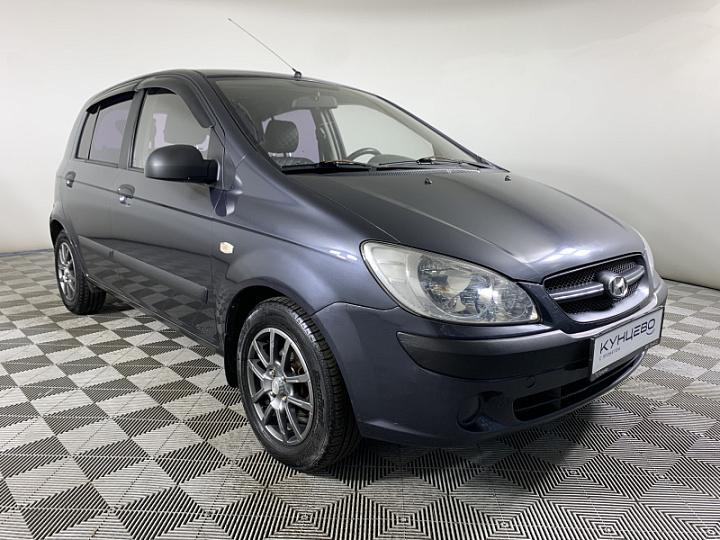 HYUNDAI Getz 1.4, 2007 года, Механика, ТЕМНО-СЕРЫЙ