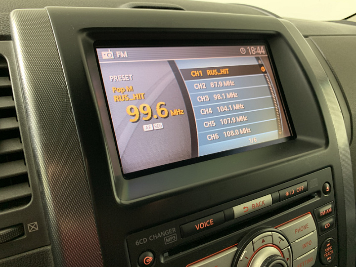 NISSAN X-Trail 2.5, 2008 года, Вариатор, ЧЕРНЫЙ