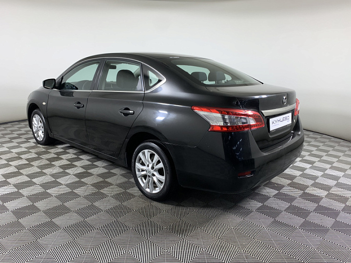 Nissan Sentra 1.6, 2014 года, Вариатор, Черный