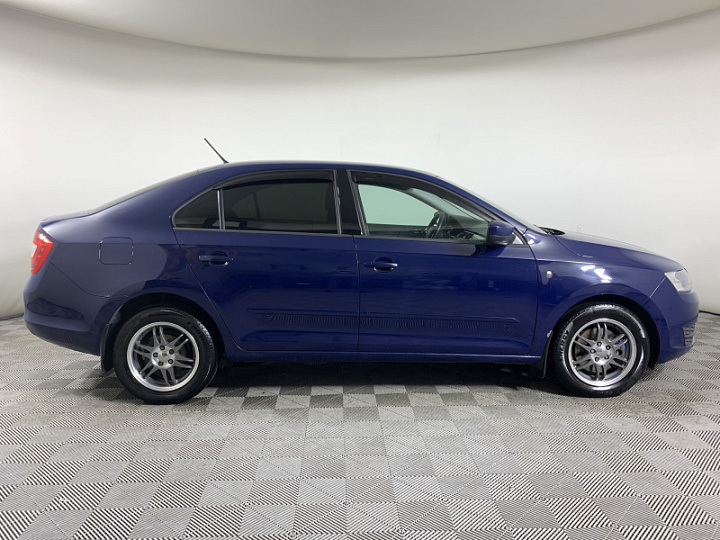 Skoda Rapid 1.6, 2014 года, Механика, ТЕМНО-СИНИЙ