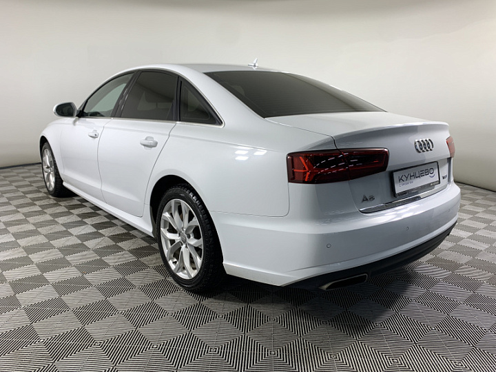 AUDI A6 1.8, 2015 года, Робот, БЕЛЫЙ