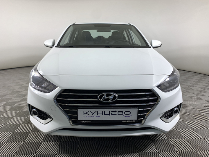 HYUNDAI Solaris 1.6, 2018 года, Автоматическая, БЕЛЫЙ