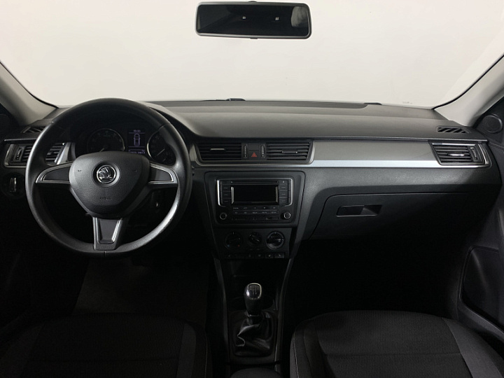 Skoda Rapid 1.6, 2014 года, Механика, ТЕМНО-СИНИЙ