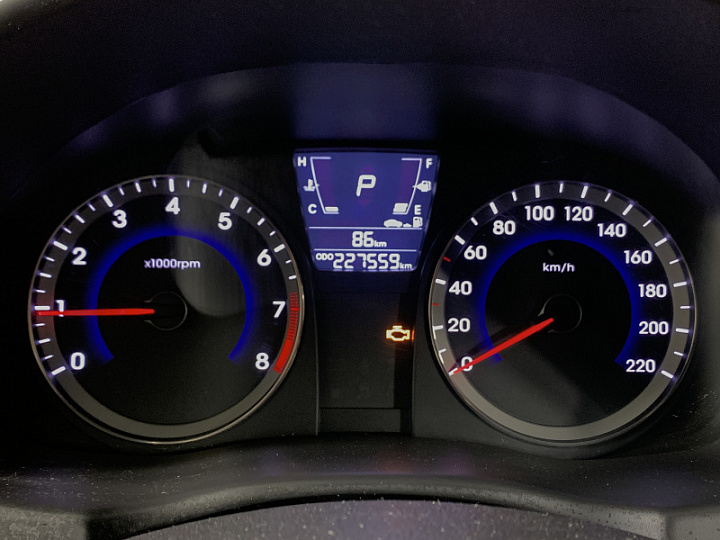 HYUNDAI Solaris 1.6, 2012 года, Автоматическая, ЧЕРНЫЙ