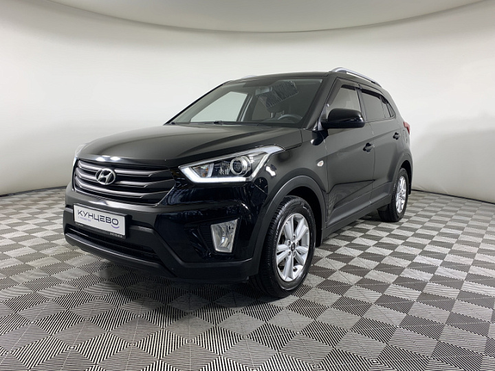 HYUNDAI Creta 1.6, 2017 года, Автоматическая, ЧЕРНЫЙ