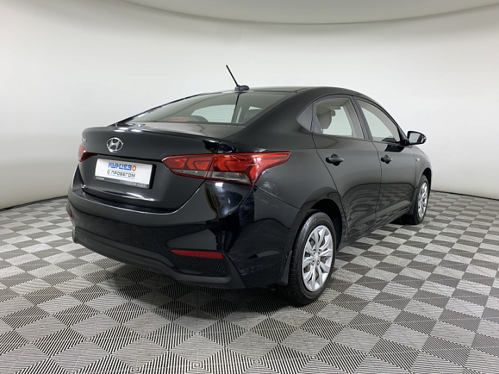 HYUNDAI Solaris 1.4, 2017 года, Автоматическая, ЧЕРНЫЙ