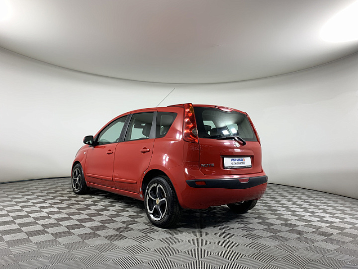 NISSAN Note 1.6, 2007 года, Автоматическая, КРАСНЫЙ