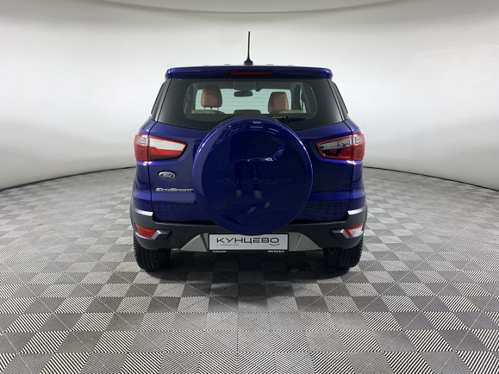 Ford EcoSport 1.6, 2017 года, 6-ст. АКП, 2wd, Синий