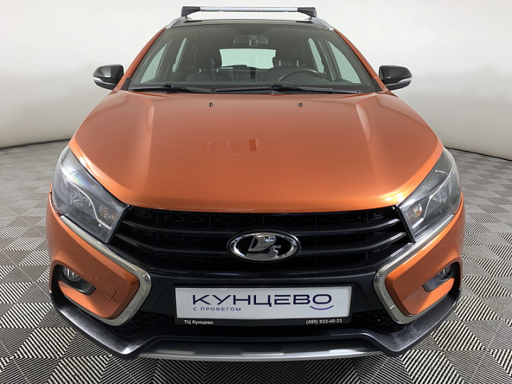 LADA (ВАЗ) Vesta 1.6, 2021 года, Вариатор, Оранжевый
