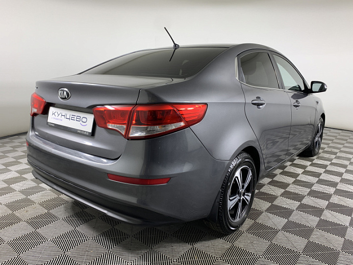 KIA Rio 1.6, 2016 года, Механика, ТЕМНО-СЕРЫЙ