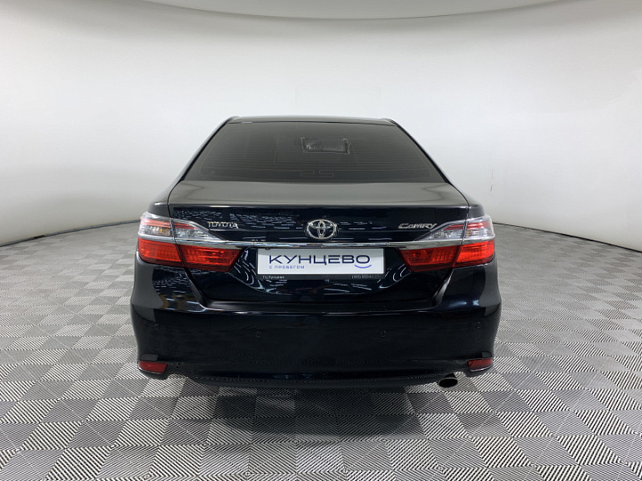 TOYOTA Camry 2.5, 2015 года, Автоматическая, Черный металлик