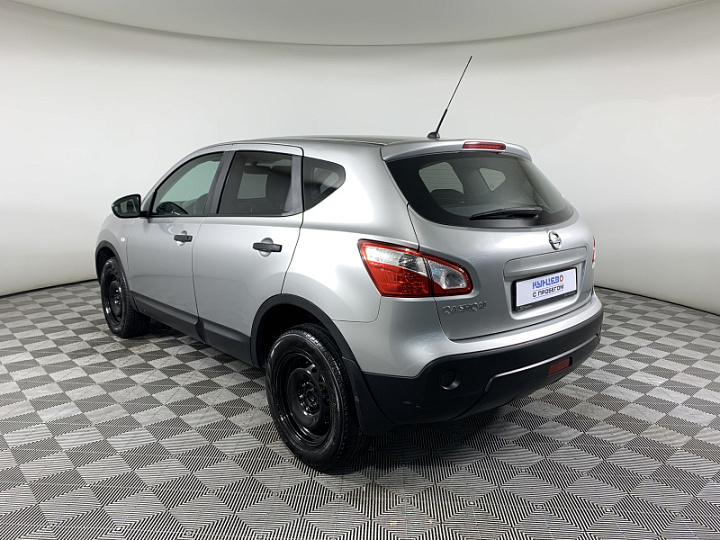 NISSAN Qashqai 1.6, 2013 года, Вариатор, Серебристый