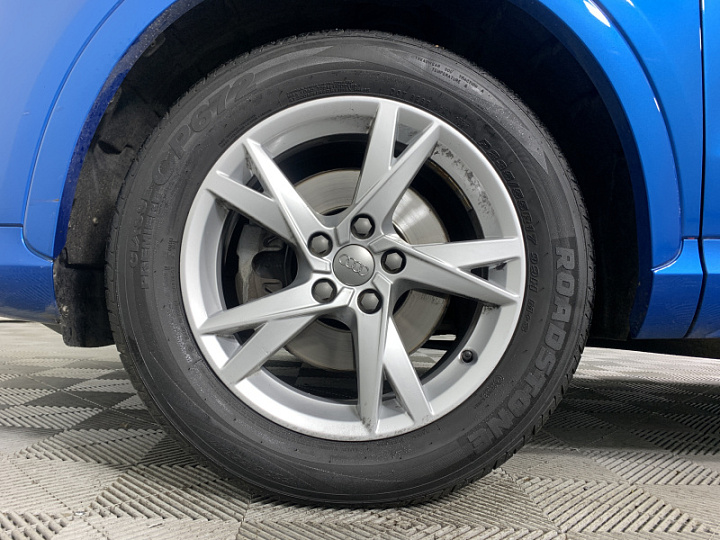 AUDI Q3 1.4, 2016 года, Робот, ГОЛУБОЙ