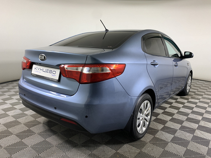 KIA Rio 1.6, 2013 года, Автоматическая, ГОЛУБОЙ