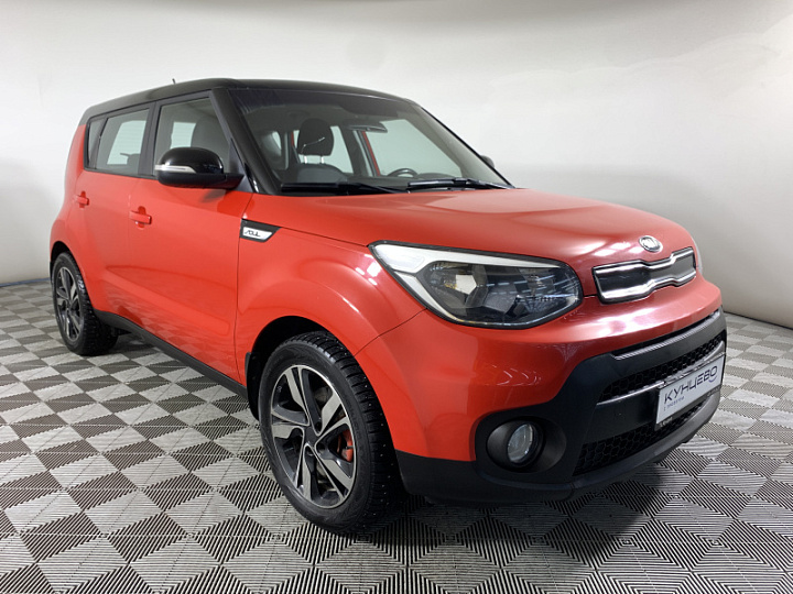 KIA Soul 1.6, 2017 года, Автоматическая, КРАСНЫЙ