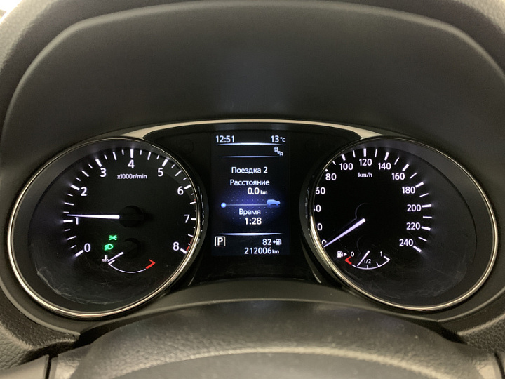 NISSAN X-Trail 2, 2015 года, Вариатор, ЧЕРНЫЙ