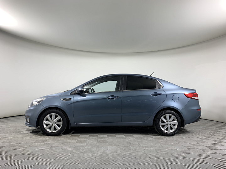 KIA Rio 1.6, 2015 года, Автоматическая, ГОЛУБОЙ