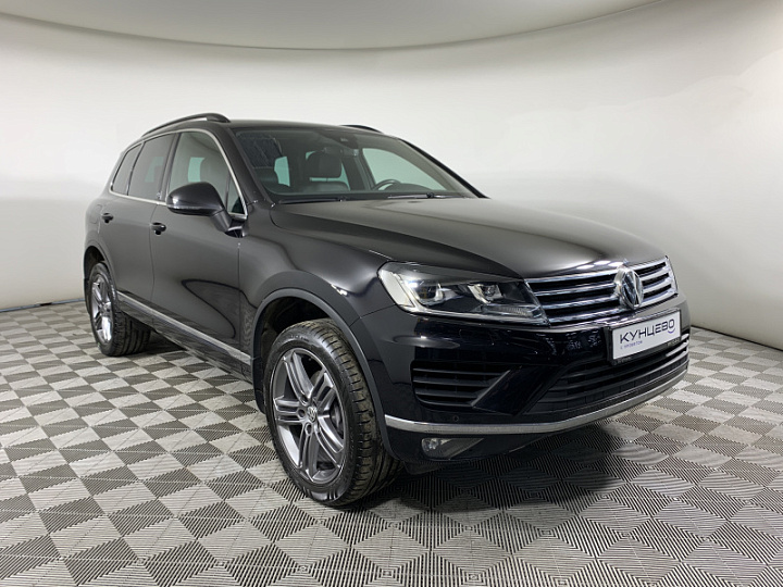 VOLKSWAGEN Touareg 3, 2018 года, Автоматическая, ЧЕРНЫЙ