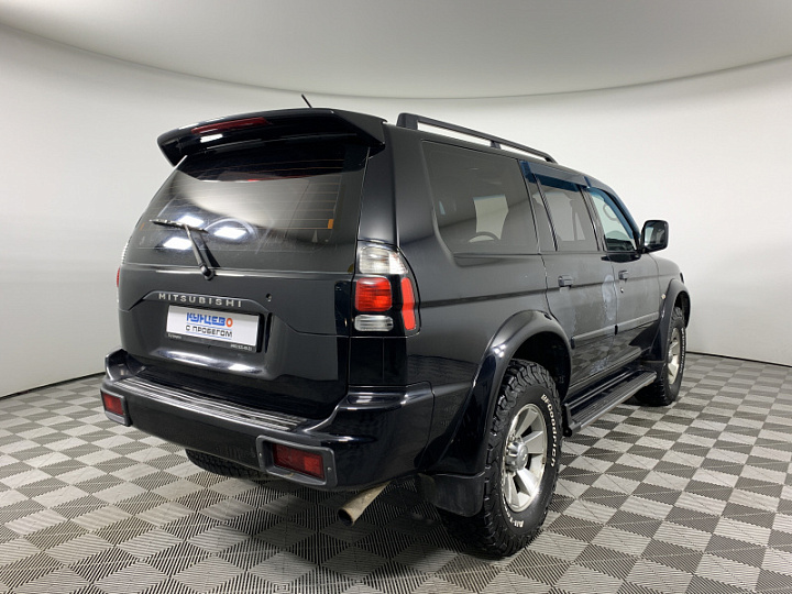 MITSUBISHI Pajero Sport 2.5, 2007 года, Механика, ЧЕРНЫЙ