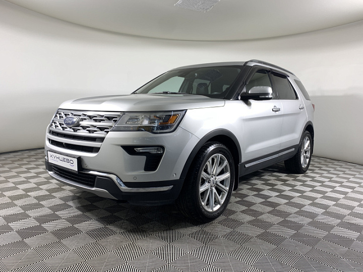 FORD Explorer 3.5, 2018 года, Автоматическая, Серебристый