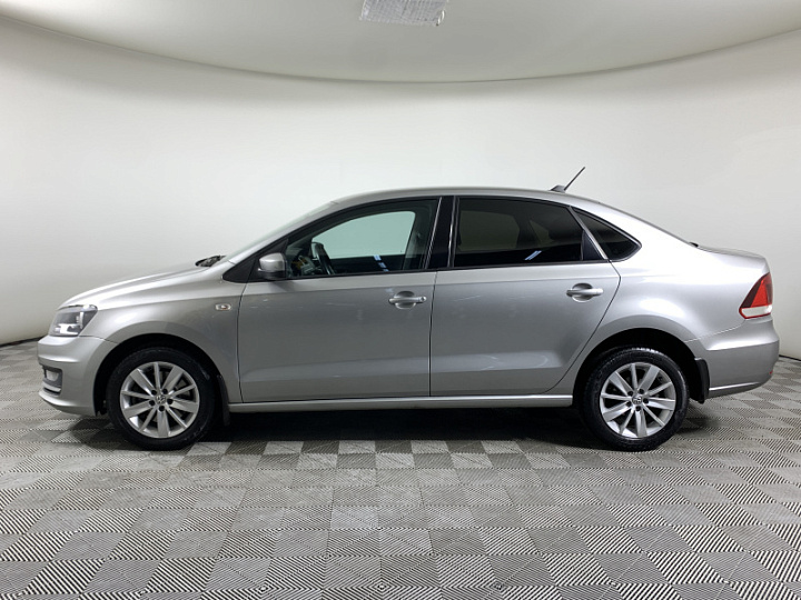 VOLKSWAGEN Polo 1.6, 2017 года, Автоматическая, Серебристый