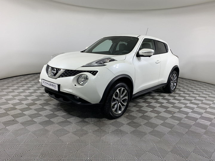 NISSAN Juke 1.6, 2017 года, Вариатор, БЕЛЫЙ