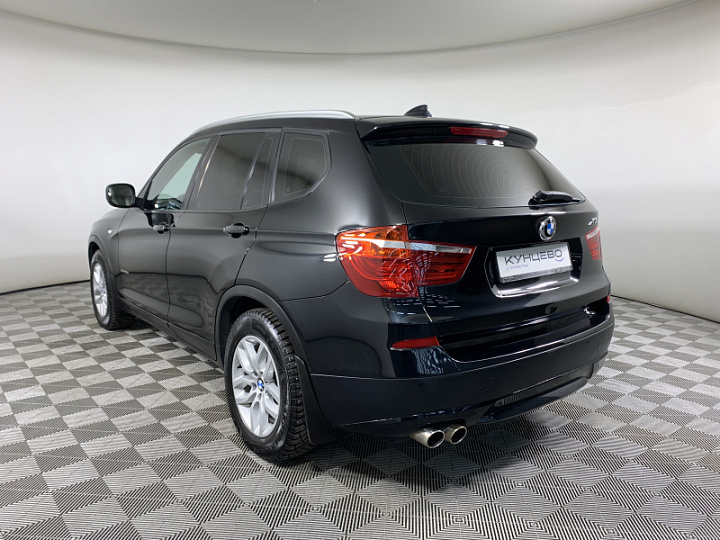 BMW X3 3, 2012 года, Автоматическая, ЧЕРНЫЙ