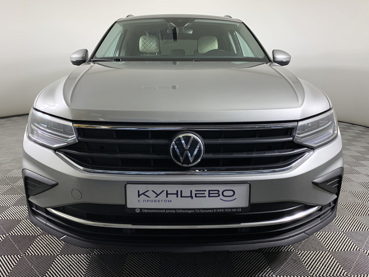 Volkswagen Tiguan 1.4, 2021 года, Робот, Серый
