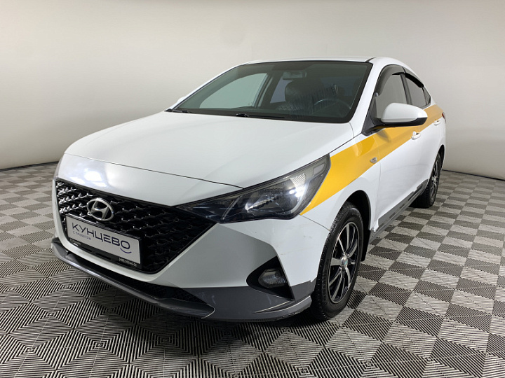 HYUNDAI Solaris 1.6, 2020 года, Автоматическая, БЕЛЫЙ ЖЕЛТЫЙ СЕРЫЙ