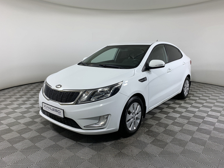 KIA Rio 1.6, 2014 года, Механика, БЕЛЫЙ