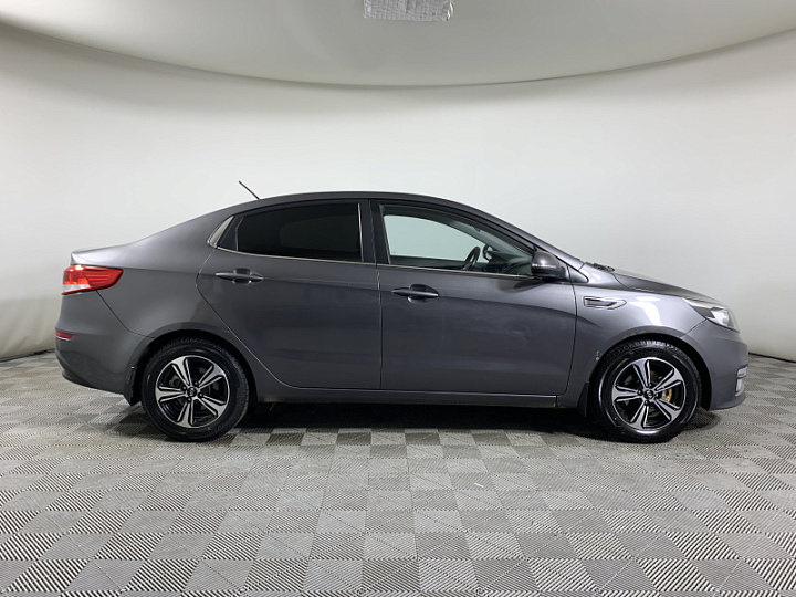 KIA Rio 1.6, 2016 года, Механика, ТЕМНО-СЕРЫЙ