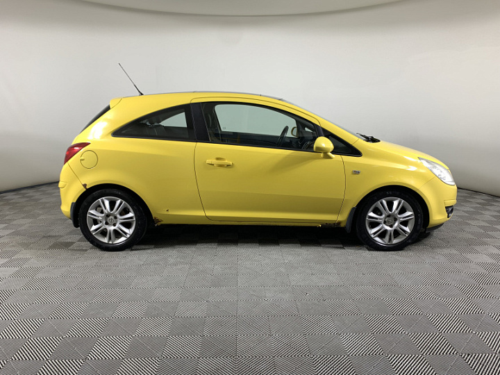 Opel Corsa 1.4, 2008 года, Автоматическая, Желтый