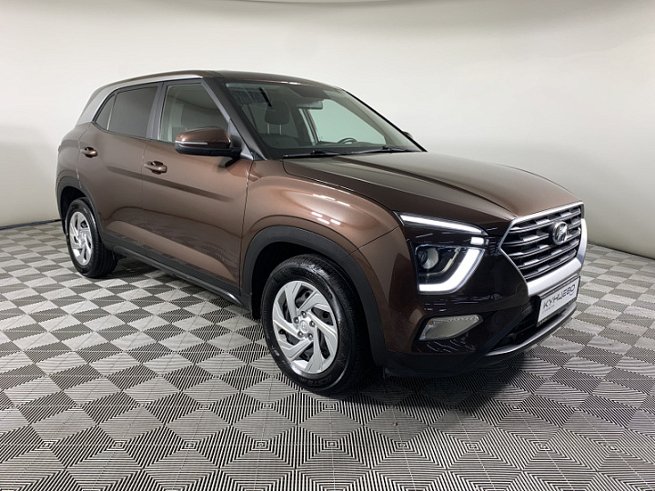 Hyundai Creta 1.6, 2021 года, Автоматическая, Коричневый
