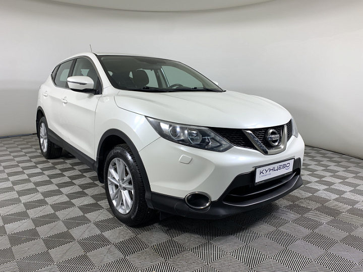 NISSAN Qashqai 2, 2014 года, Вариатор, БЕЛЫЙ