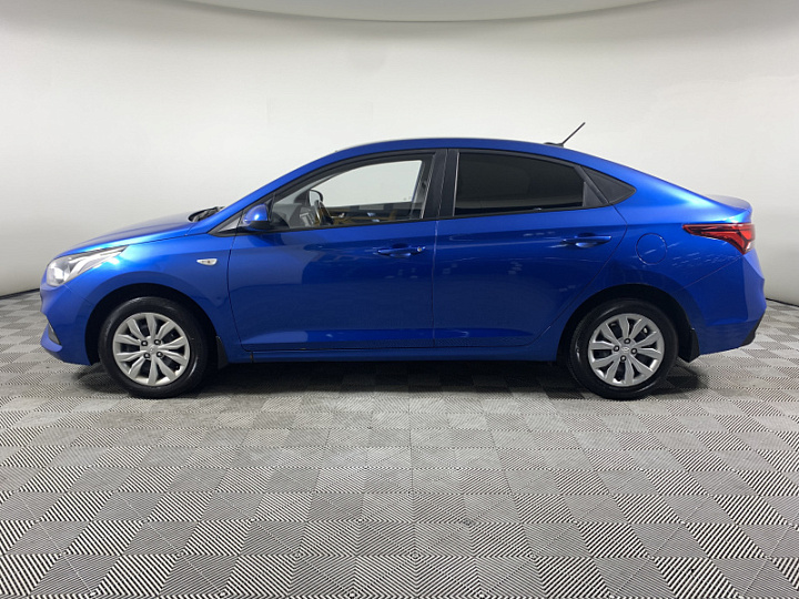 Hyundai Solaris 1.6, 2017 года, Автоматическая, Синий