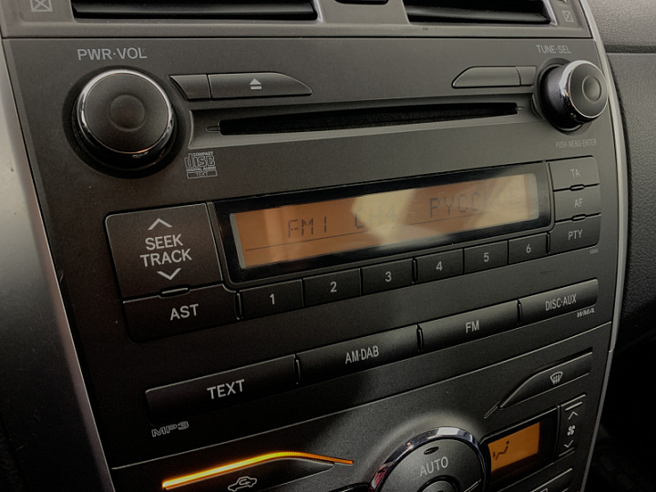 TOYOTA Corolla 1.6, 2012 года, Автоматическая, Серебристый