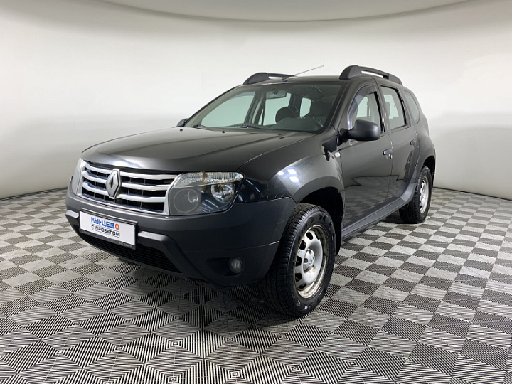RENAULT Duster 1.6, 2013 года, Механика, ЧЕРНЫЙ