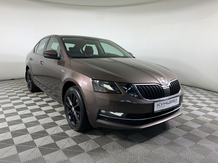 SKODA Octavia 1.4, 2019 года, Робот, КОРИЧНЕВЫЙ