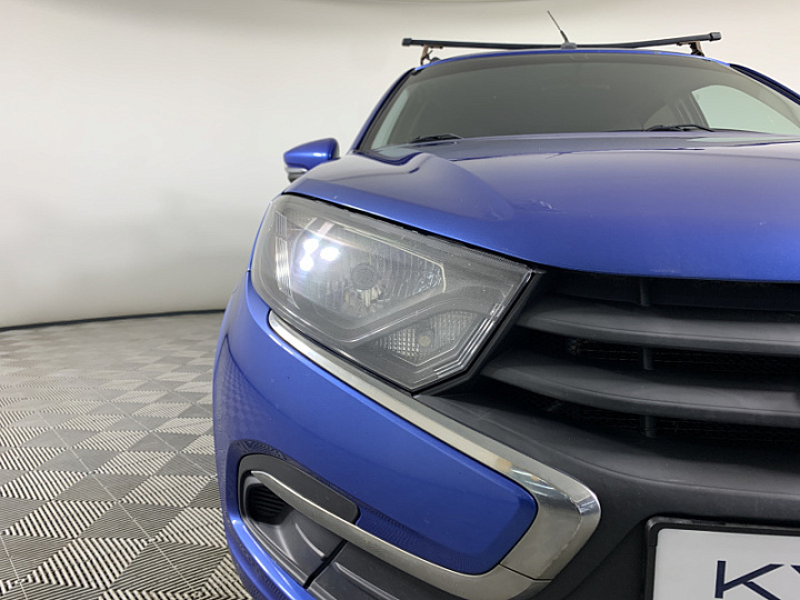 Lada Granta 1.6, 2019 года, Автоматическая, ЯРКО-СИНИЙ