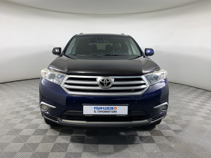 TOYOTA Highlander 3.5, 2013 года, Автоматическая, ТЕМНО-СИНИЙ