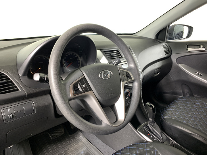 HYUNDAI Solaris 1.6, 2016 года, Автоматическая, СИНИЙ