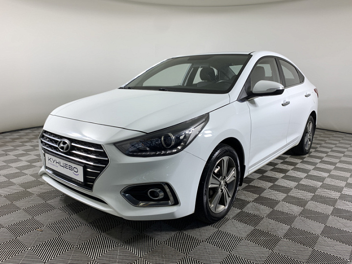 HYUNDAI Solaris 1.6, 2018 года, Автоматическая, БЕЛЫЙ
