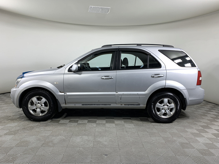 KIA Sorento 2.5, 2007 года, Автоматическая, Серебристый