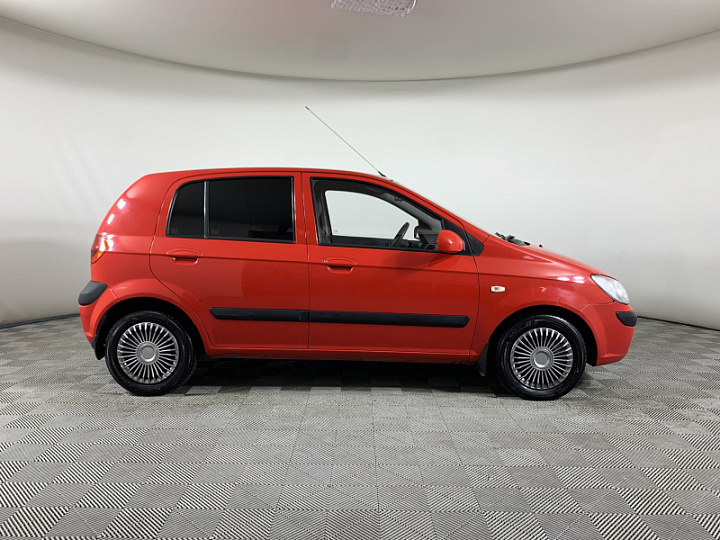 HYUNDAI Getz 1.4, 2008 года, Автоматическая, КРАСНЫЙ