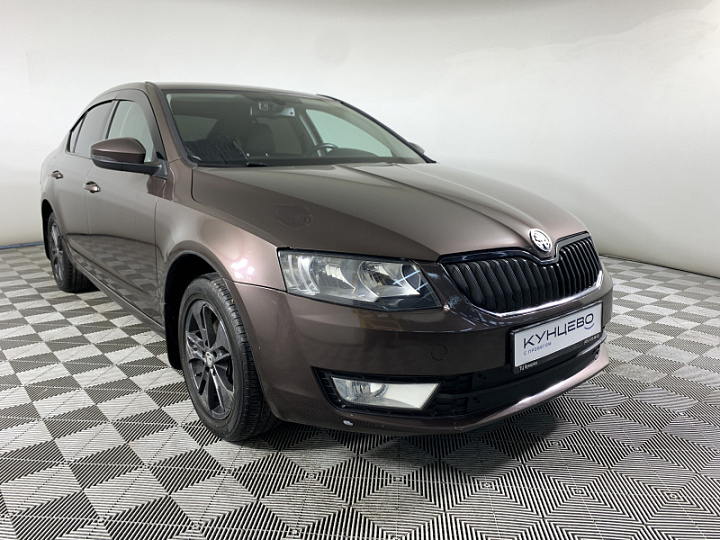 SKODA Octavia 1.4, 2013 года, Робот, КОРИЧНЕВЫЙ